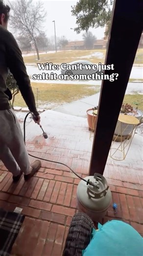 It’s Freezing Outside 🧊 #propane