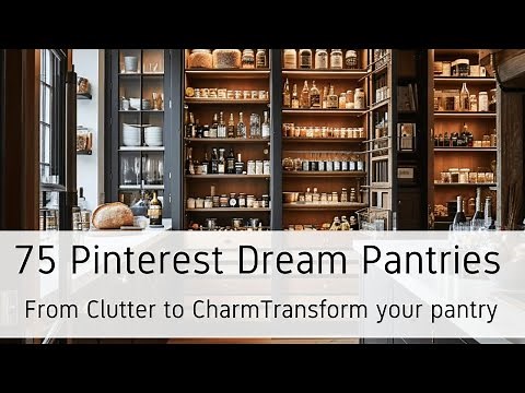 76 Pinterest Walk-in Pantry Ideas: Organize Your Kitchen Like a Pro!