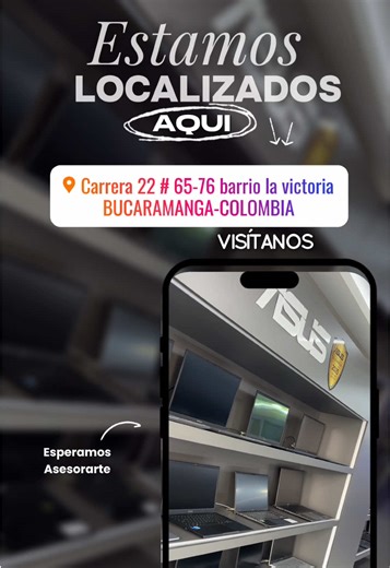 Visítanos 👈🏻😎 y si no te encuentras en bucaramanga no te preocupes, escríbenos a nuestro WhatsApp para brindarte toda la asesoría 🙌🏻 ✅Domicilios en Bucaramanga ✅Info por DM o WSP 📲 3214532586 ✅Realiza tu pedido #tecnologiacolombia #CompuMarket #portatiles #Tecnología #computadoresgaming
