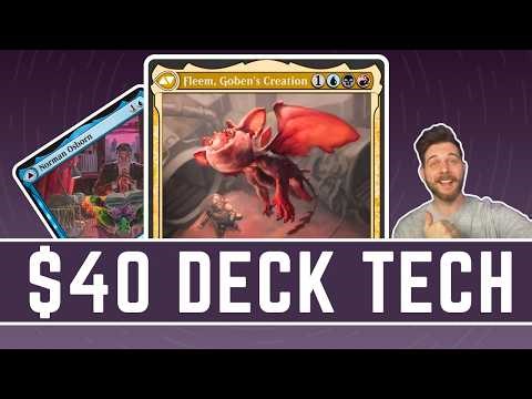 $40 FLEEM / GREEN GOBLIN Deck Tech! | Grixis Graveyard Mayhem | Spider-Man Budget Building