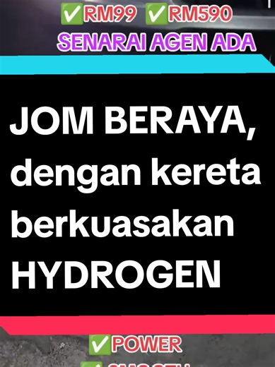 Berhari Raya dengan Kereta Berkuasakan Hidrogen