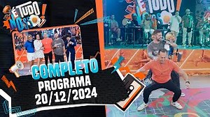 SBT TV | É Tudo Nosso - Programa Completo | É Tudo Nosso 20/12/24