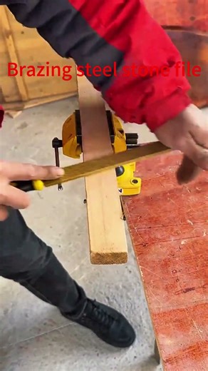 Hardware tool accessories Brazing steel stone file
