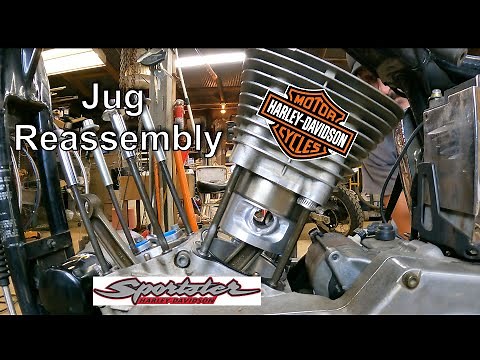 How to reassemble a Harley Davidson EVO Engine Part 1