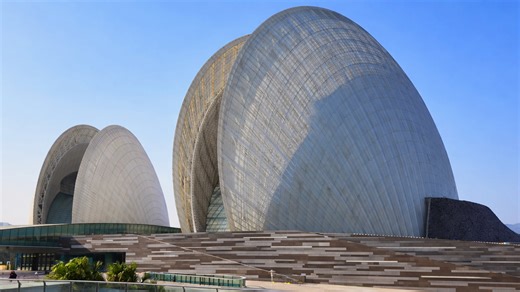 China built a massive shell structure
