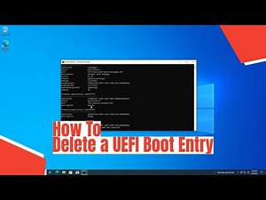 How To Delete a UEFI Boot Entry