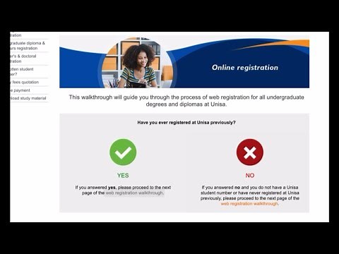Unisa 2026 registration: Step by Step tutorial #mzansi #unisa #southafrica #nsfas #matric