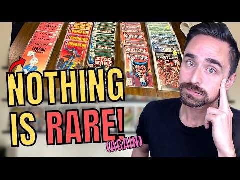 Collector Shows Off 100 Short Boxes Of Multiple Key Comics! Are Boomers Getting Ready To Sell?!