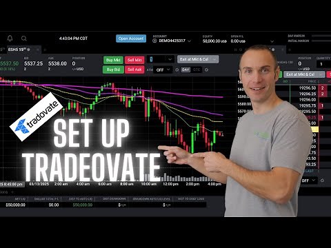 How I Set Up My Tradeovate Platform With My Futures Prop Firm...