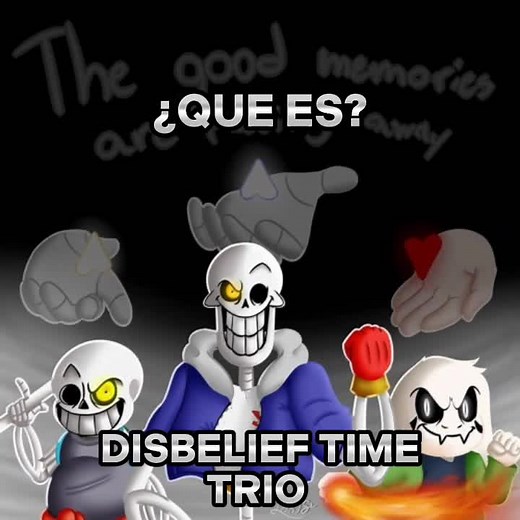 ¿que es disbelief time trio? tube que improvisar en hacer la explicación porque este trío no tenia información espero lo disfruten #explicacion #historia #informacion #esperoquelesguste #like #apoyo #parati #disbelief #error404