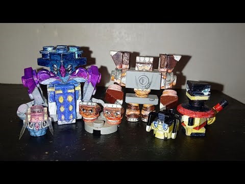 LEGO Pokemon: Malamar/Barbaracle/Heliolisk lines