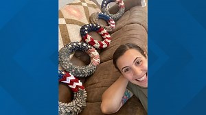 Military wreath maker celebrates one year, honoring fellow veterans