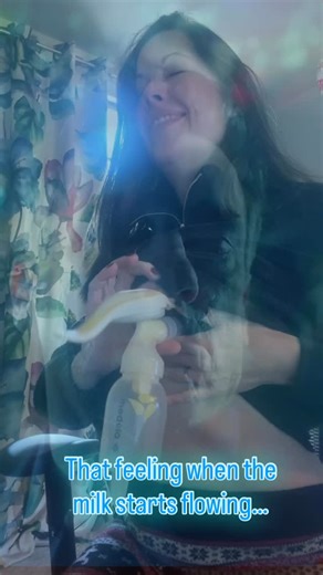 Melissa Guerriero, CLC on Instagram: "Get down with you letdown momma! Let that milk flow! . Fun fact, I can’t feel my letdown with my spectra, but I can definitely feel it with my Medela harmony! . Can you feel your letdown? What does it feel like?"