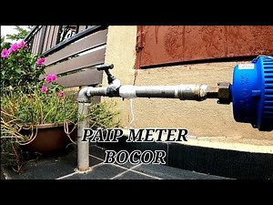 Cara Baiki Paip Meter Bocor