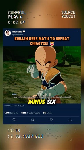Krillin Uses MATH To Defeat Chiaotzu! 😂#sparkingzero #crashout #knockout