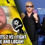 Eddie Hall makes violent ‘powerbomb’ threat to Jake Paul and Logan Paul in 2 vs 1 call-out