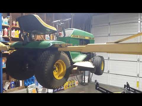 The John Deere 111 gets transaxle rebuilt part two! The rest of the story.
