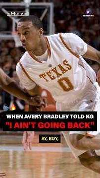 "He dunked on Perk so f***ing hard we had to stop practice." 😳 #AveryBradley #KevinGarnett