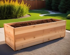 DIY Cedar Planter Box Build Plan: Patio & Backyard (PDF Download) - Etsy