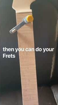 Making neck for second guitar build with pic of first build