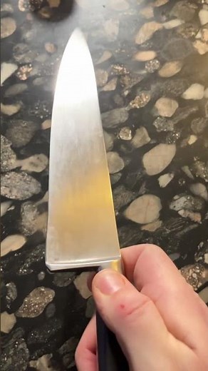 Polishing A Carbon Steel Chef’s Knife