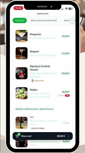 comment créer un menu digital gratuit avec QR code #coffee #digitalmenu
