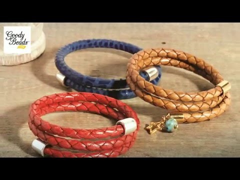 Easy DIY Leather Wrap Bracelet