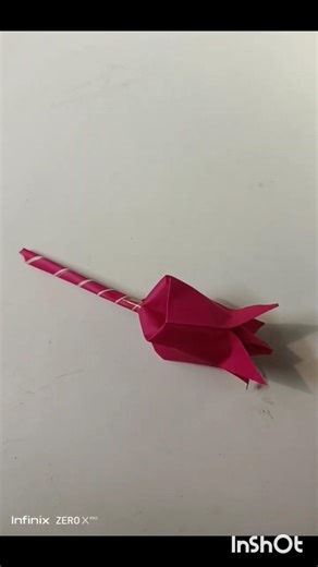 How to make tulip flower - no glue- easy diy origami flower