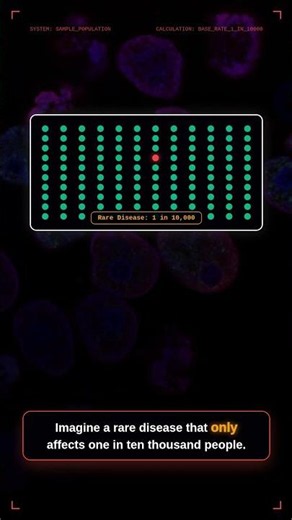 How Data Can Lie! False Positive Paradox 🧪🧐 #math #science