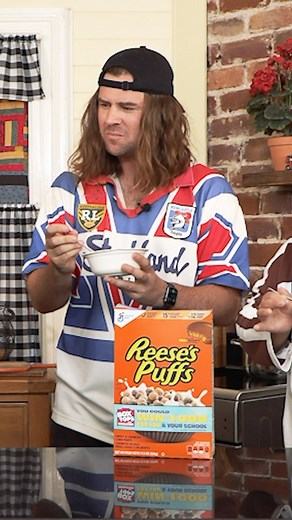 Get Down with Sean and Marley | What would you rate this cereal? 🤔🥣@reeses #foodreview #breakfast #tastetest #americanfood | Instagram