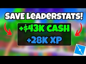 How to SAVE leaderstats in Roblox Studio! (2024)