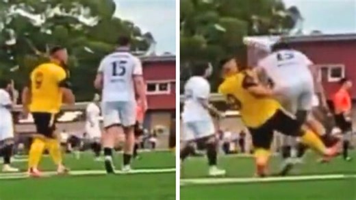 ‘Lifetime ban’: Player stood down over sickening tackle