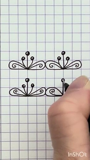 Motif facile 🌸Fleur – débutant
