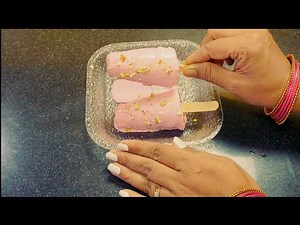 How to make Gulkand Dry Fruit Kulfi | Home made Kulfi