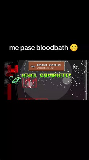 Bloodbath: gameplay del nivel Extreme Demon que fue Top 1