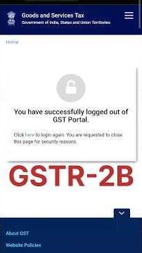 GSTR 2B Download Kaise Kare (Step-by-Step Guide) | GST Portal 2026