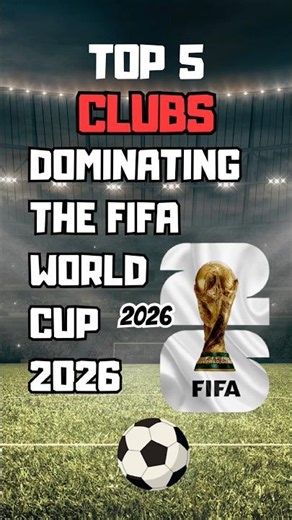 Top 5 Clubs With The Most World Cup 2026 Players