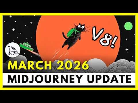 Midjourney Update | March 2026: V8 Alpha, BIG Changes Coming, New Edit Model + More
