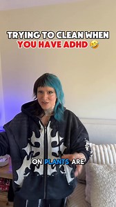 Trying to clean when you have ADHD 🤣 | ADHD_love_