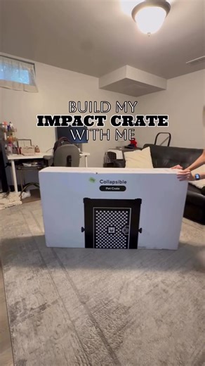Crate training is a non-negotiable in my household. I can tell you 100 reasons why you should crate train your dog. But, I can also give you 100 reasons why you should get a GOOD QUALITY crate too! The quality, ability to easily travel with it, and peace of mind makes this crate so worth it. Do you crate your dog? Crate Size: 48" (XXL) @nova.the.gsd22 | Impact Dog Crates
