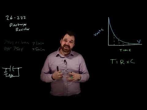 Capacitor Discharge Resistor Sizing