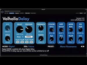 ValhallaDelay – Speech Processing