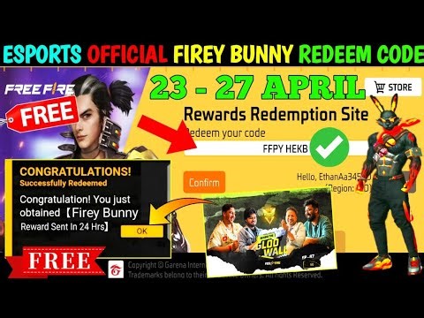 FREE FIRE REDEEM CODE TODAY 24 APRIL REDEEM CODE FREE FIRE | FF REDEEM CODE TODAY 24 APRIL 