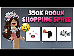 350K+ ROBUX SHOPPING SPREE!!🤑