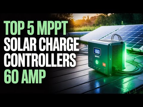 Top 5 MPPT Solar Charge Controller 60 AMP 2026🔥🔥— Boost Your Solar Efficiency!