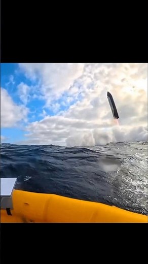 SpaceX Starship 11 Landing - Sea View 🚀