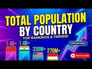 Total Population by Country (All 201 Nations Ranked!) 🌍 | 2025 Update