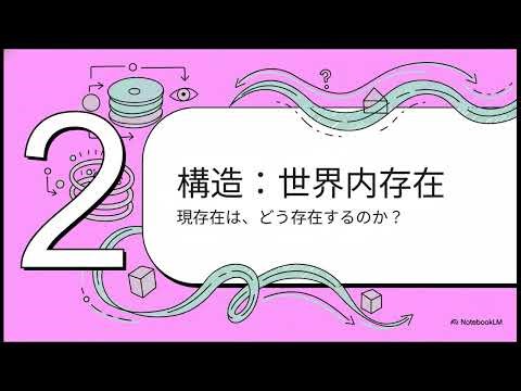 【NotebookLM】ハイデガー『存在と時間』における哲学的概念の階層構造【SuZ】