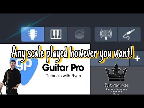 Guitar Pro Tutorial 8 | Fretboard View and Scales | Dorian Mode