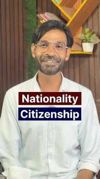Citizenship vs Nationality difference #zulfiqarmohammadienglish #englishvocablulary
